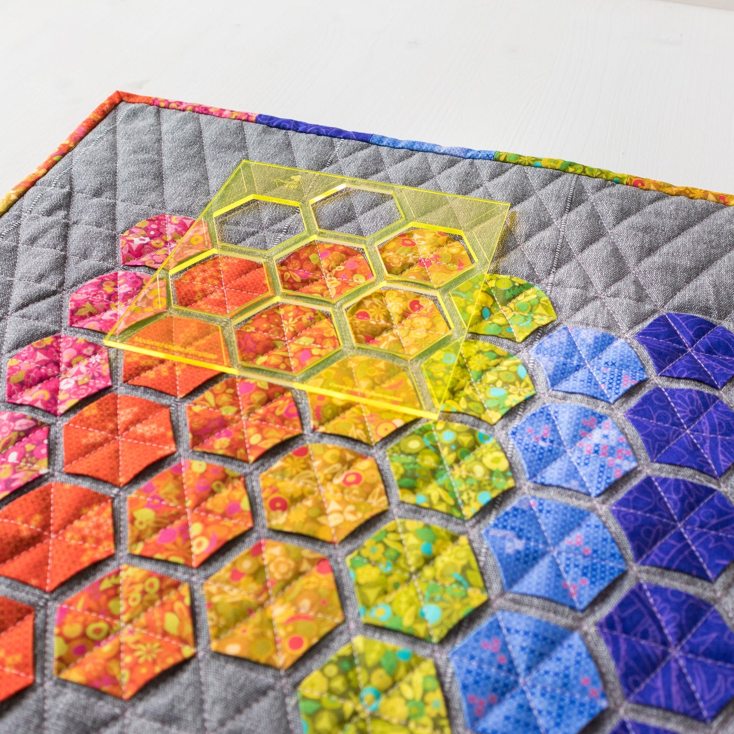 Modern Hexies Anordnungshilfe für 1"-Hexagone mit 1/4" Abstand