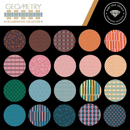 Ruby Star Society Geometry - Charm Pack
