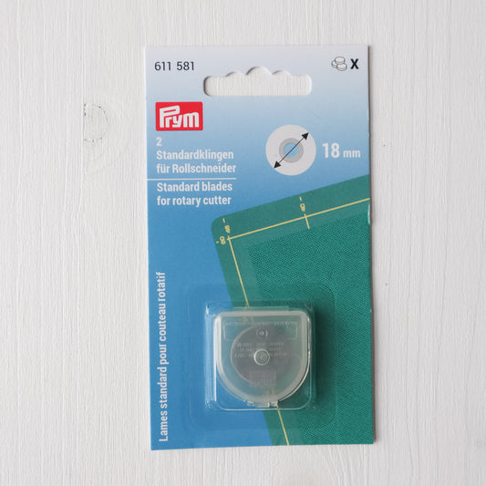 Ersatzklingen für Rollschneider 18 mm (2 Stück)