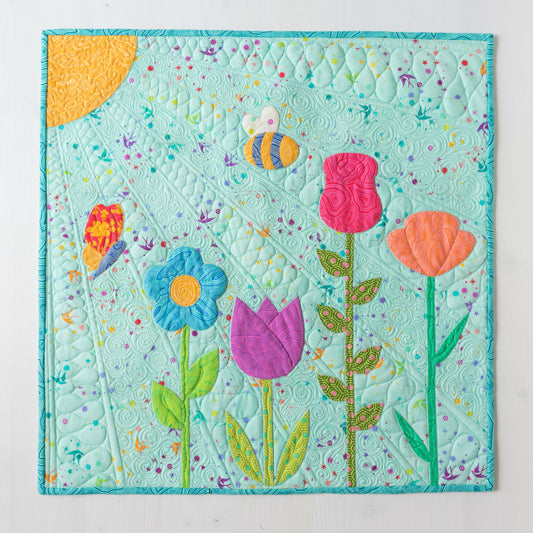 Flower Garden EPP English Paper Piecing Lieseln Schablone deutsch