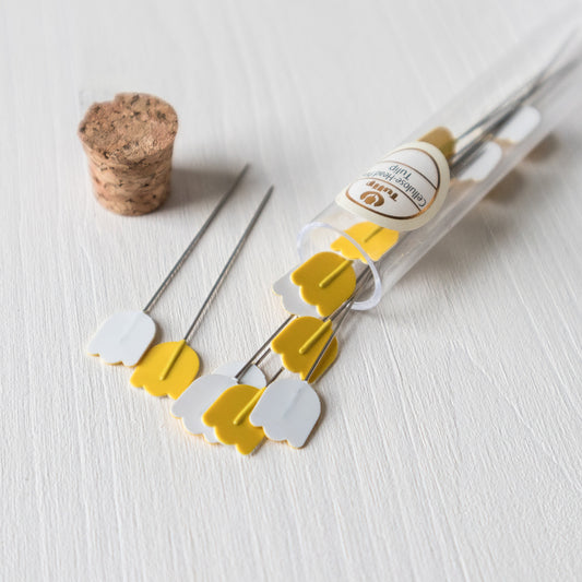 Tulip lange Stecknadeln Cellulose Head Pins EPP English Paper Piecing Lieseln
